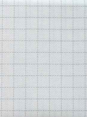 Borduurstof  Easy Count Aida 16 count - White 110 cm - Zweigart