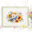 Cross stitch kit Bouquet with Sunflowers - Magic Needle