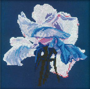 Cross Stitch Kit Violet rose - RTO