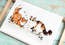 Cross stitch kit Winter Kitties - Leti Stitch