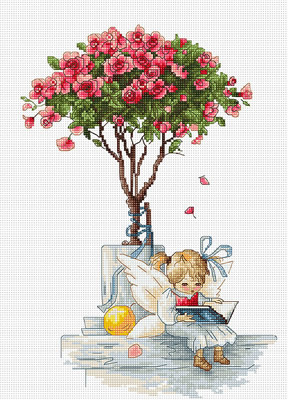 Cross Stitch Kit The Roses - Luca-S