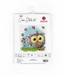 Cross stitch kit Happy Owl - Luca-S