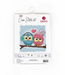 Borduurpakket Two Cute Owls  - Luca-S