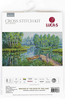 Cross stitch kit Birches at the Edge of the Lake - Luca-S