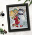 Cross stitch kit The Girl With Gifts - Luca-s