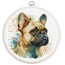 Cross stitch kit The French Bulldog - Luca-S