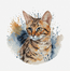 Cross stitch kit The Bengal Cat - Luca-S