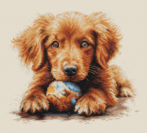 Cross stitch kit The Play Time - Luca-S