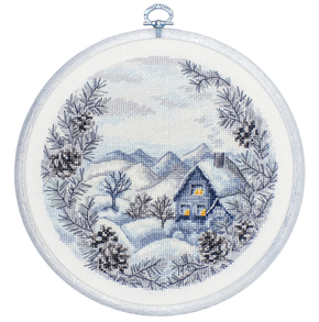 Cross stitch kit The Winter - Luca-S