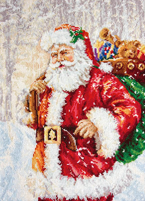 Petit Point borduurpakket Santa Claus - Luca-S