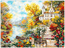 Cross stitch kit Riverside House - Magic Needle