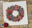 Cross stitch kit Rose Wreath - Merejka
