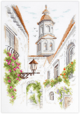 Cross stitch kit Old Street - Magic Needle