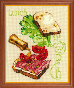 Cross stitch kit Lunch - RIOLIS