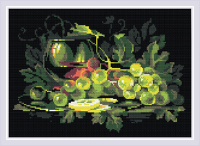 Diamond Mosaic Still Life with Lemon - RIOLIS