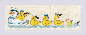 Cross stitch kit Over the Waves - RIOLIS