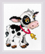 Cross stitch kit Calf with a Bell - RIOLIS