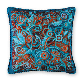 Cross stitch kit Cushion - Panel Persian Patterns - RIOLIS