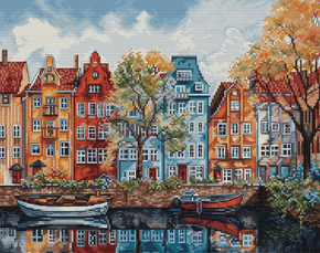 Cross stitch kit Copenhagen - Luca-S