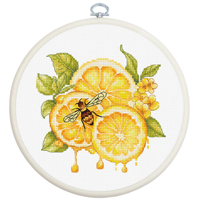 Cross stitch kit The Lemon Juice - Luca-S