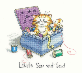 Cross stitch kit Little Sew and Sew - Heritage Crafts