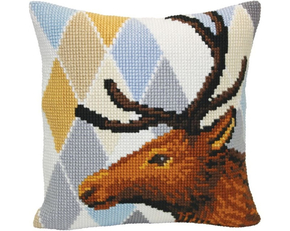 Kussen borduurpakket Deer - Collection d'Art