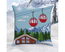 Cushion cross stitch kit Winter Holidays - Collection d'Art