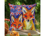 Cushion cross stitch kit Fox Cubs - Collection d'Art