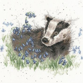 Cross stitch kit Hannah Dale - Bluebell Wood - Bothy Threads