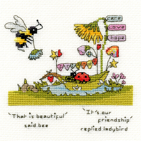 Borduurpakket Eleanor Teasdale - Beautiful Friendship - Bothy Threads
