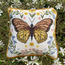 Petit Point stitch kit Jade Mosinski - Botanical Butterfly Tapestry - Bothy Threads