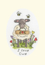 Cross stitch kit Eleanor Teasdale - I Love Ewe - Bothy Threads