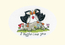 Cross stitch kit Eleanor Teasdale - I Puffin Love You - Bothy Threads