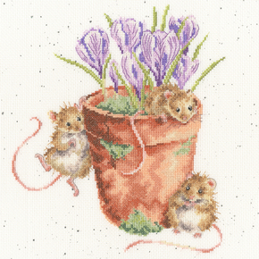 Cross stitch kit Hannah Dale - Garden Friends - Bothy Threads