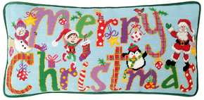 Petit Point stitch kit Jenny Barton - Merry Christmas - Bothy Threads