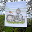 Cross stitch kit Hannah Dale - Green Pastures - Bothy Threads