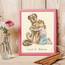 Cross stitch kit Anita Jeram - Love is forever - Bothy Threads