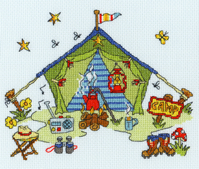 Cross stitch kit Sew Dinky - Tent - Bothy Threads