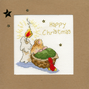 Borduurpakket Christmas Cards - First Christmas - Bothy Threads