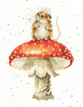 Cross stitch kit Hannah Dale - He's a Fun-gi - Bothy Threads