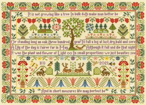 Cross stitch kit Moira Blackburn - Oak Tree - Bothy Threads
