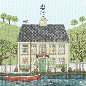 Cross stitch kit Sally Swannell - The Captain's House - Bothy Threads