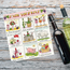 Cross stitch kit Helen Smith - Know Your Wine - Bothy Threads