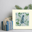 Cross stitch kit Jade Mosinski Christmas Cards - Scandi Hare - Bothy Threads