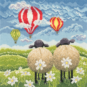 Cross stitch kit Lucy Pittaway - A Cheeky Escape - Bothy Threads