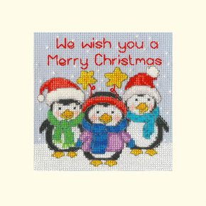 Cross stitch kit Jenny Barton - Penguin Pals - Bothy Threads