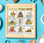 Cross stitch kit Helen Smith - Fun With Puddings - Bothy Threads