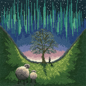 Cross stitch kit Lucy Pittaway - Sycamore Gap - Bothy Threads