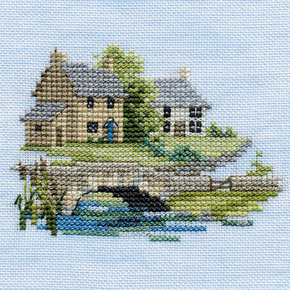 Cross stitch kit Minuets - Brookside  - Derwentwater Designs