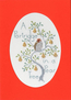 Borduurpakket Christmas Card - A Partridge In A Pear Tree - Derwentwater Designs